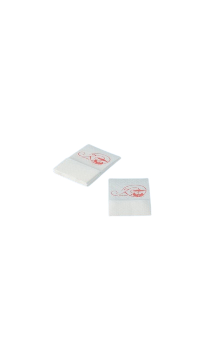 100 Serviettes comptoir "mini-service" en sulfite