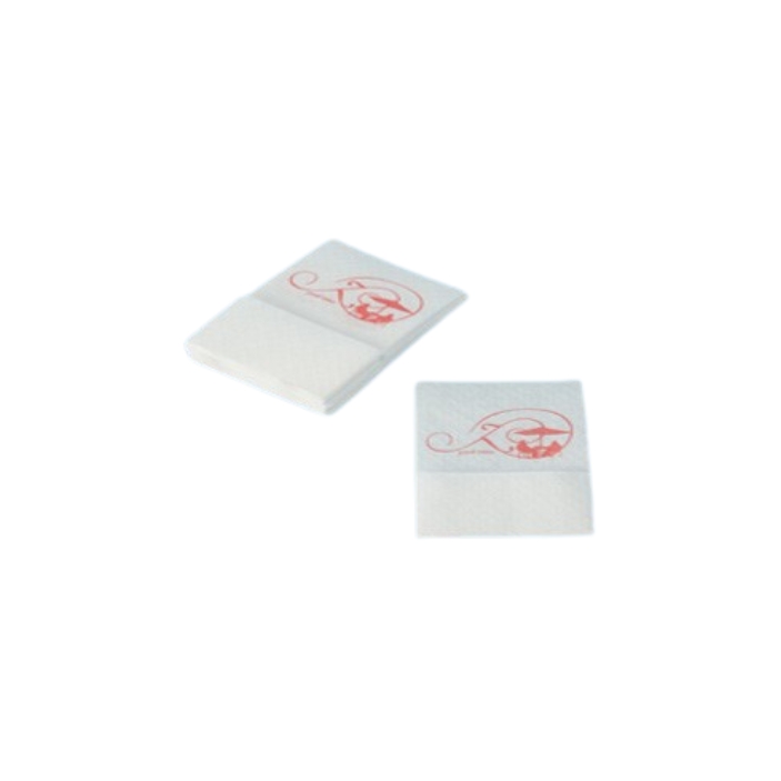 100 Serviettes comptoir "mini-service" en sulfite