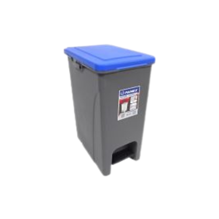 Poubelle à pédale avec couvercle (30L)