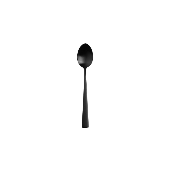 100 Cuillères à Dessert en plastique NOIR