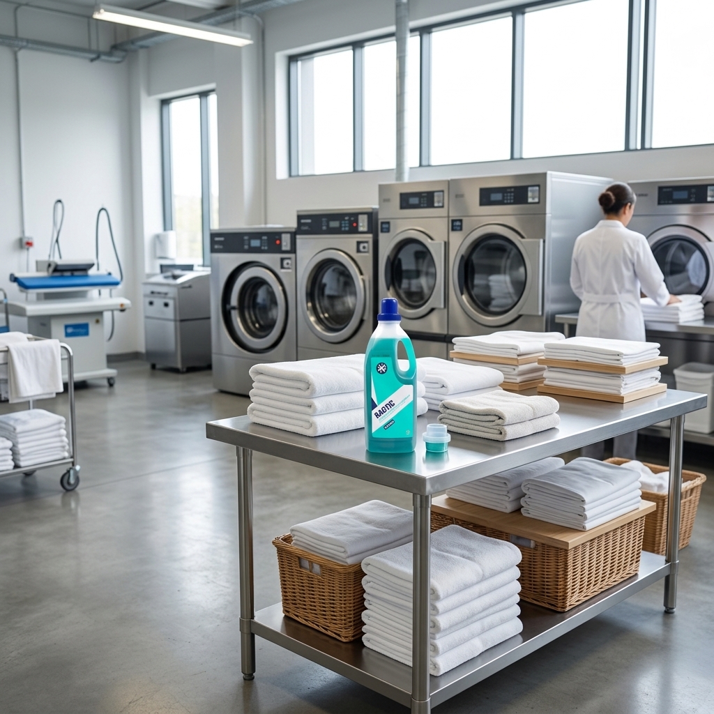 Blanchisserie Professionnelle : Choisir les Bons Produits pour Hôtels et Cliniques