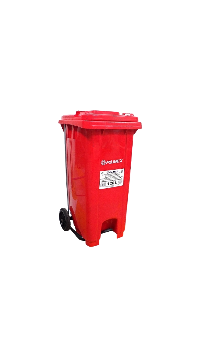 Conteneur poubelle (120L) avec PÉDALE