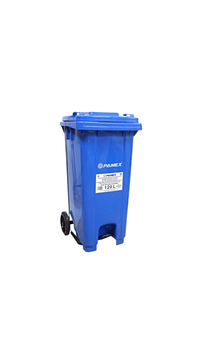 Conteneur poubelle (120L) avec PÉDALE