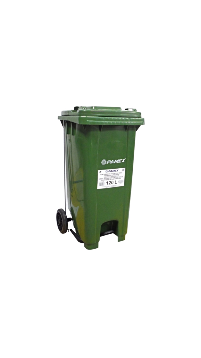 Conteneur poubelle (120L) avec PÉDALE