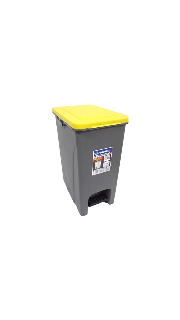 Poubelle à pédale avec couvercle (30L)