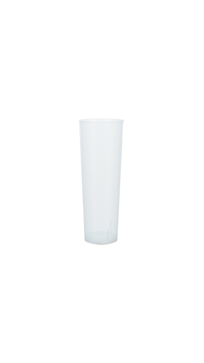 Verre Tube plastique flexible