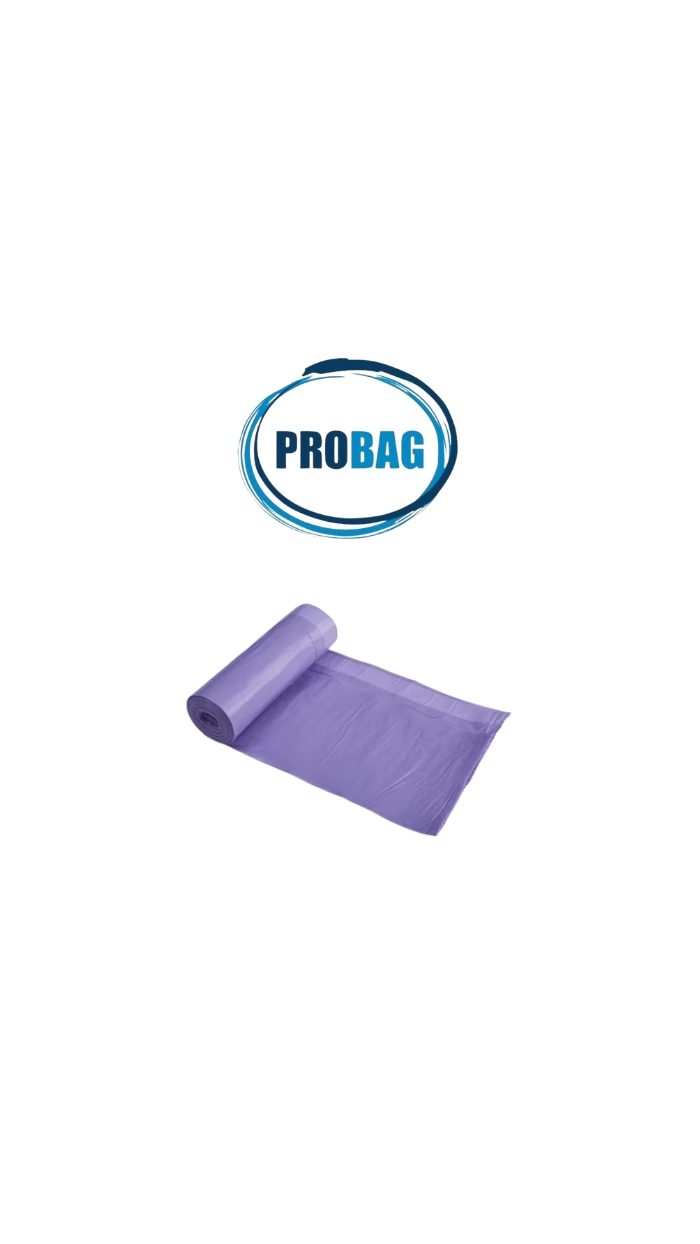 30 Sacs Poubelle 60L "PROBAG" (70x71cm)