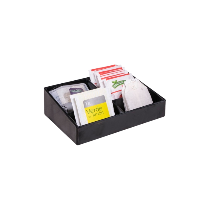 Boite de courtoisie  MELAMINA pour Thé (155x115x30/50mm)