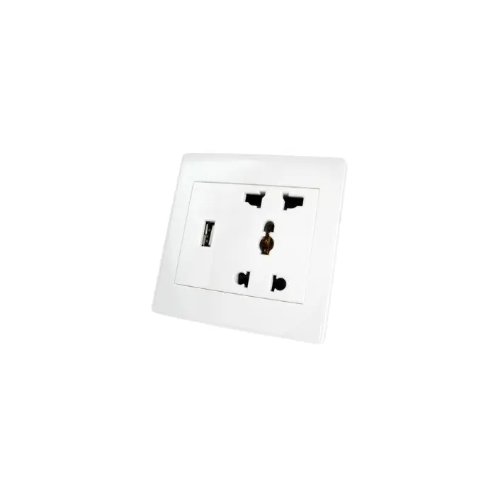 Prise murale intérieure avec port USB pour"coffre-fort"