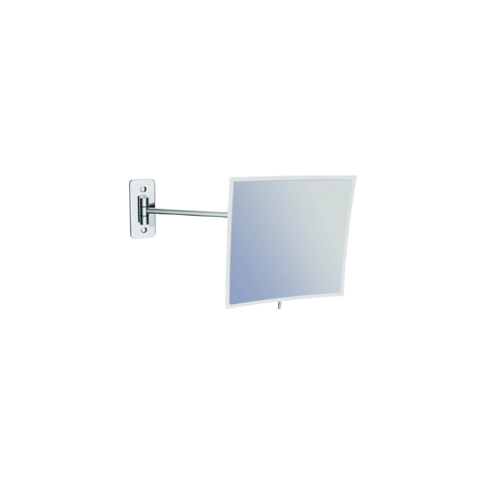 "Miroir 7" Carré, grossissant (x3) et réel avec 1 bras articulé, CHR