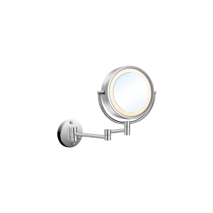 Miroir Eclairage LED et 2 bras articulés