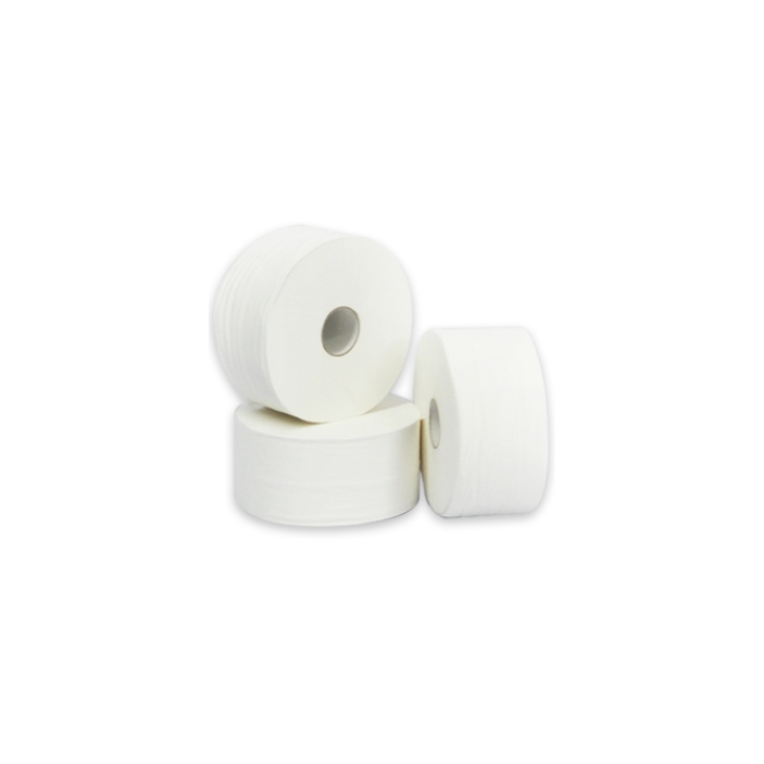 18 Bobines hygiéniques MAXI (290m) pâte vierge "Lisse" 2 plis