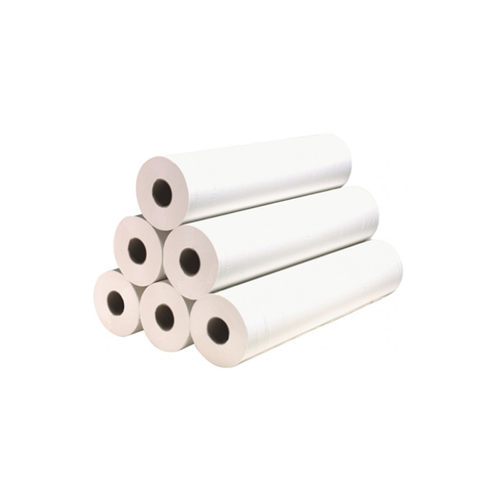12 Draps d'examen, Gaufré, 2plis, Dia.50cm, prédé. 40cm