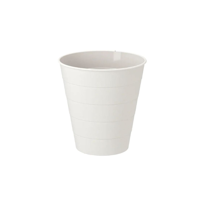 Poubelle en plastique 10L N/B