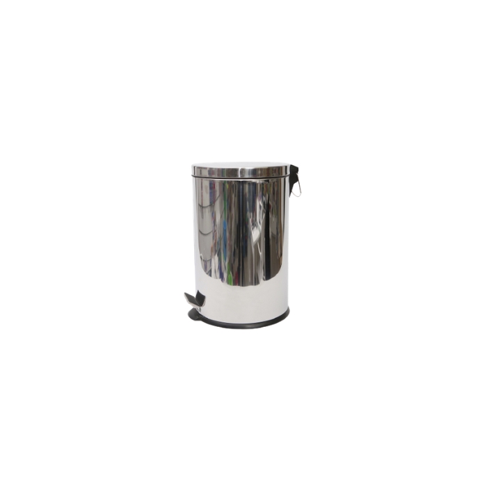 Poubelle à pédale apparence (12L) INOX