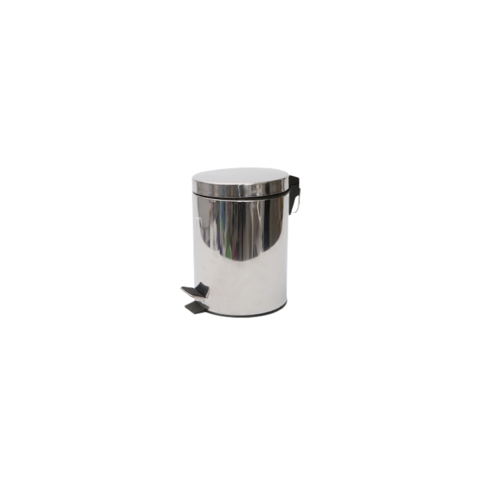 Poubelle à pédale apparence (5L) INOX