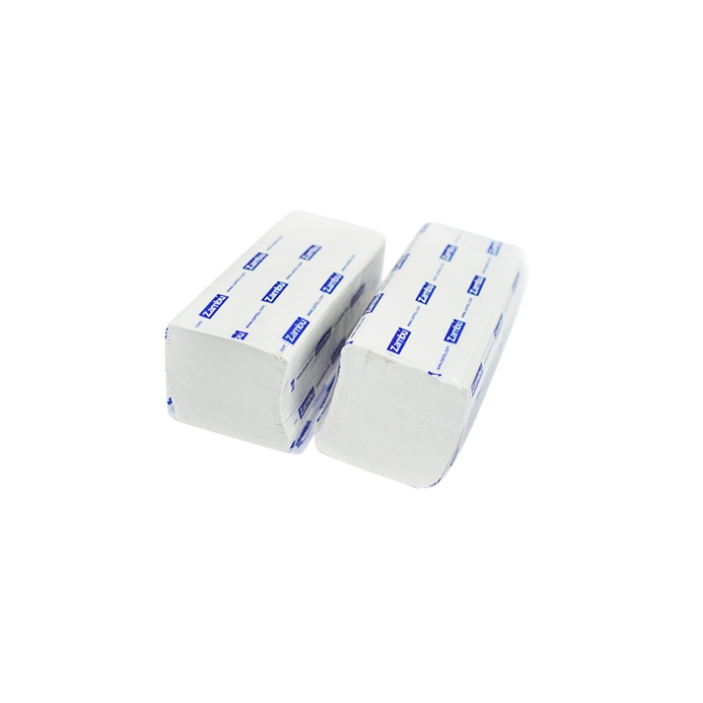 200 Serviettes "ECOLOGIQUES" en ZIG ZAG