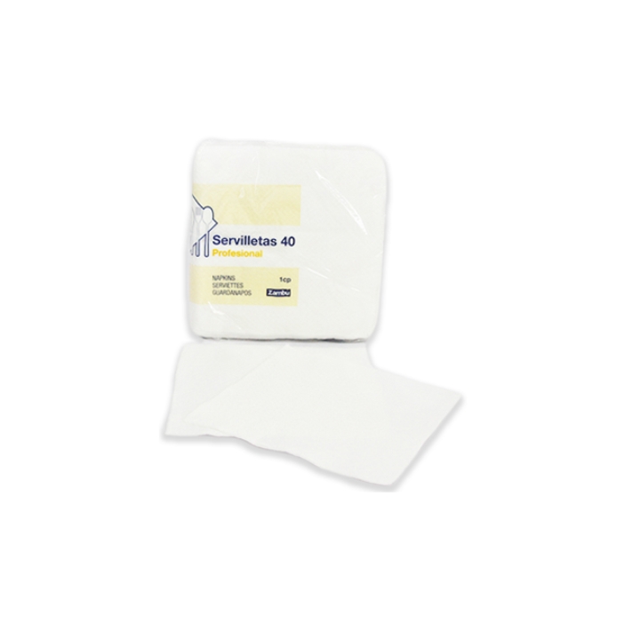 Serviettes Blanches (40x40)