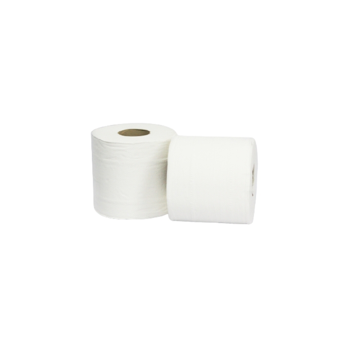 6 Bobines Essuie-Mains, 100% Cellulose, Lisse, 2plis, 1kg