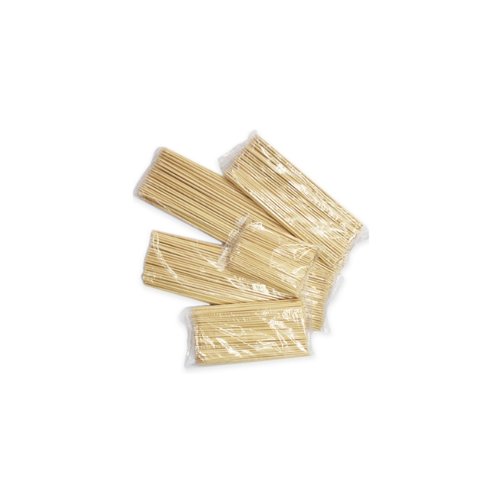 100 Brochettes en bois, L 25cm
