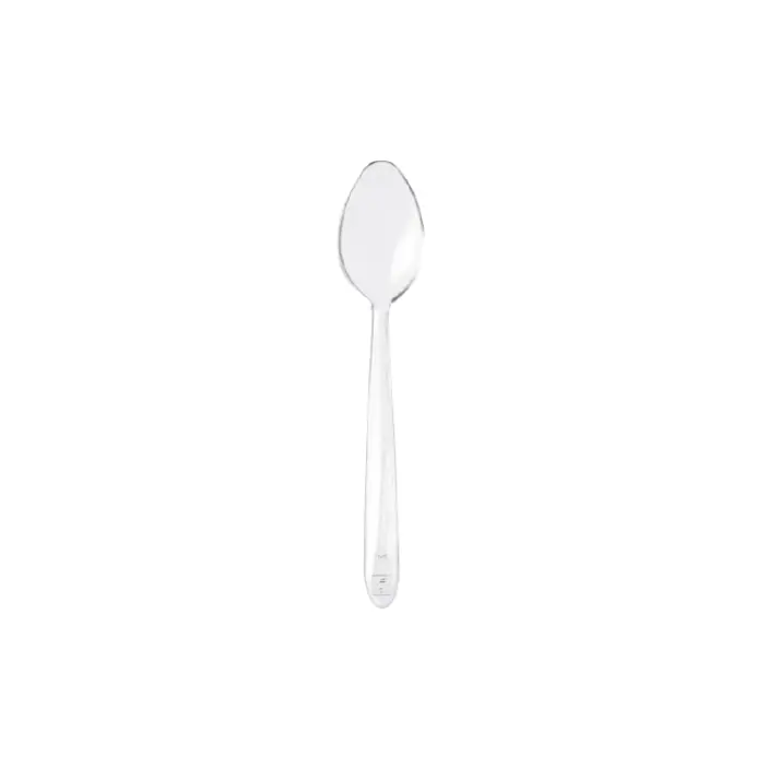 100 Cuillères à Dessert en plastique Transparent