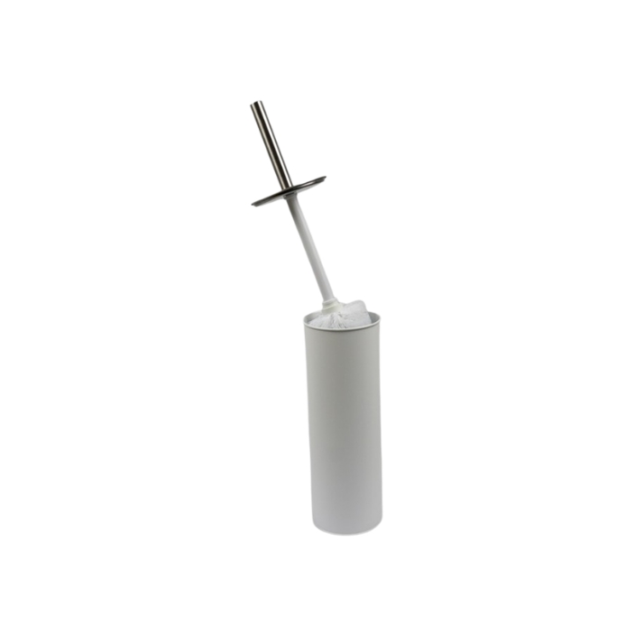 Brosse WC ronde avec brosse en plastique