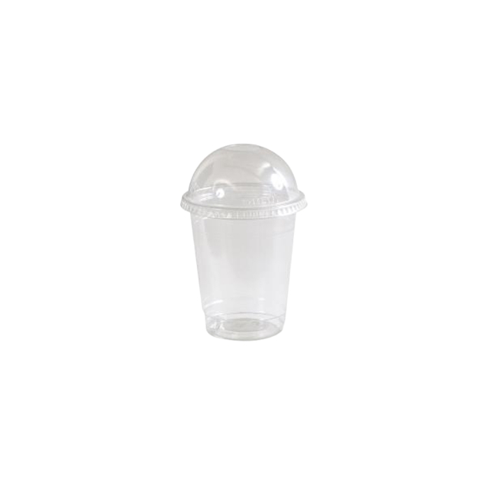 Gobelet en plastique (300ml) + Couvercle Plat "1000u"