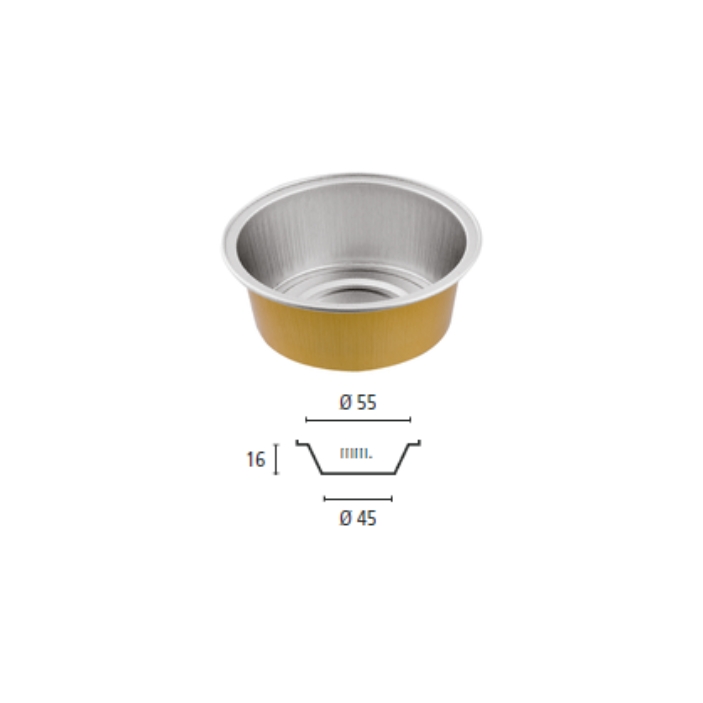 350 barquettes Saucière 28ml (55x16cm)