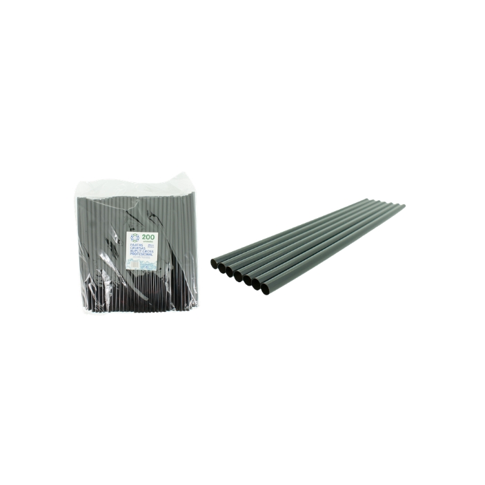200 Pailles en Plastique XUPLIT (24,8cm) (Ø 8mm)