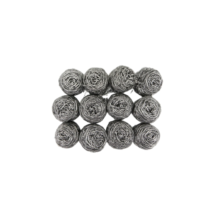 12 Éponges d'acier (40g)
