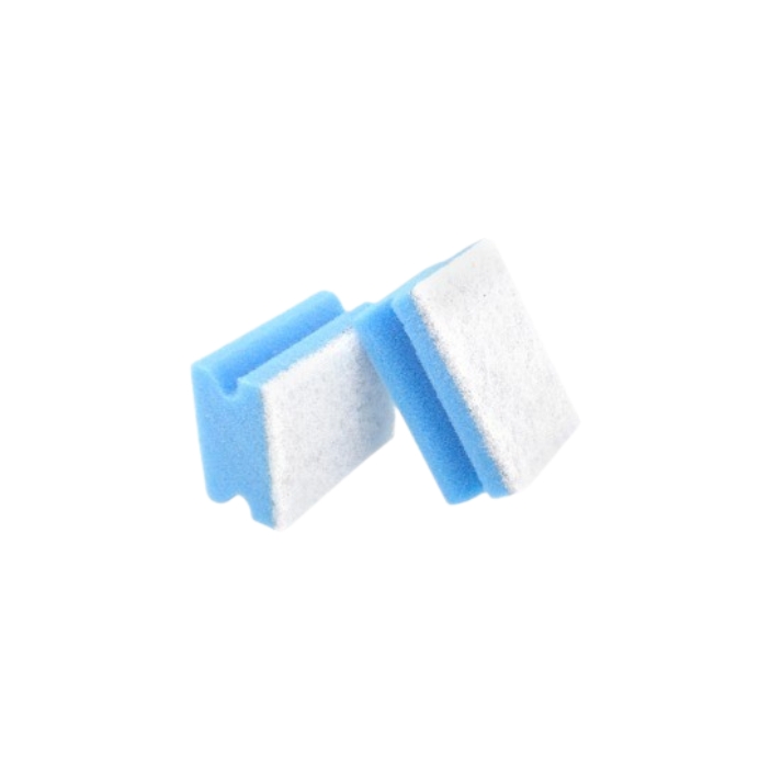 4 Éponges abrasives "multi-surfaces" (10x6.5x4.5cm)