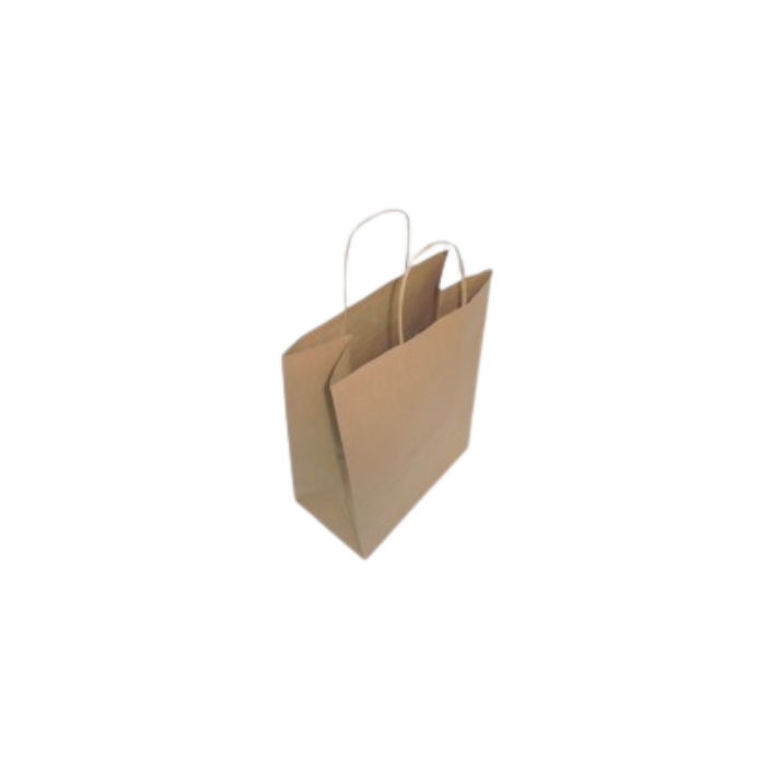 Sac papier "KRAFT" à poignées (29x26x14cm)