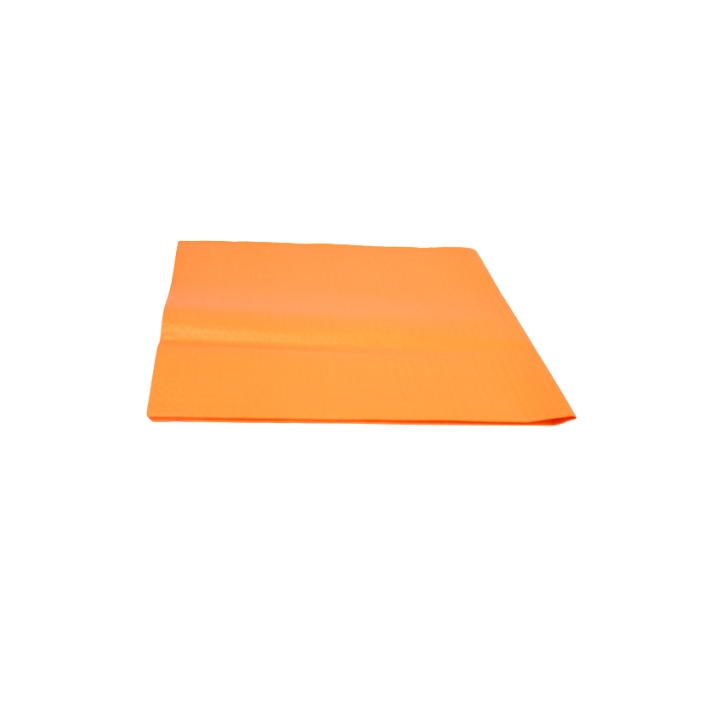 Nappe papier Gaufré Orange EXTRA (100x100cm)