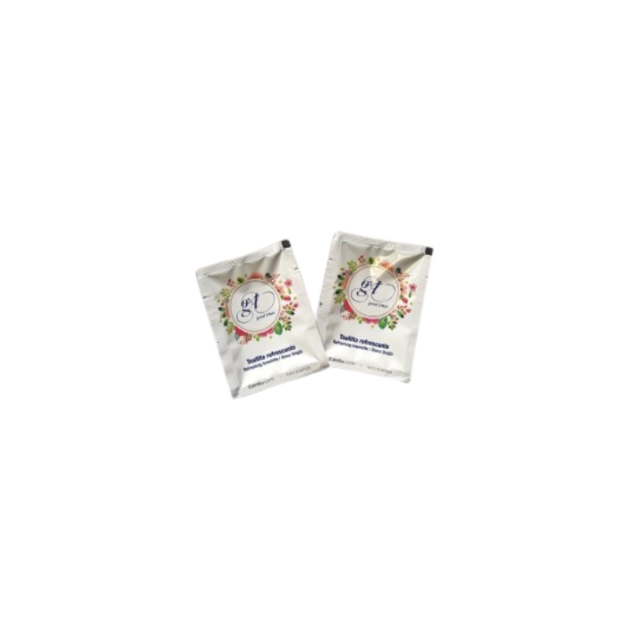 500 Lingettes humides parfumés