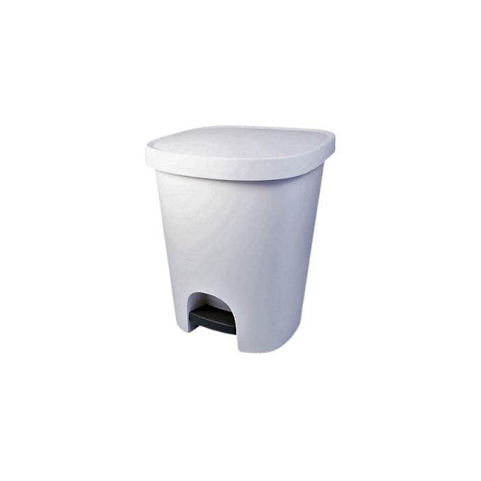 Poubelle à Couvercle Rabattable à pédale (25L)