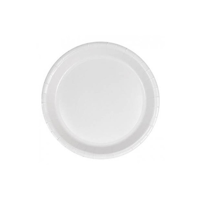 50 Plats en carton "BIOCOMPOSTABL" Diam (18cm)