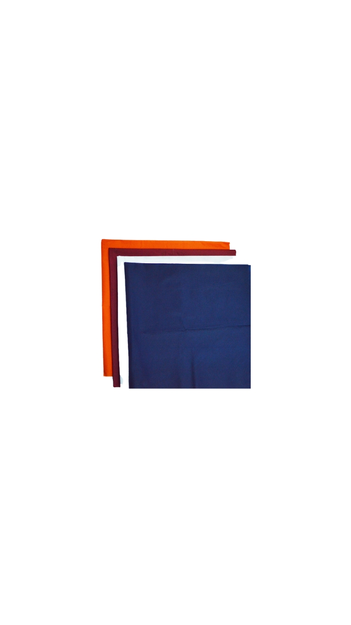 Nappes en tissu "intissé" Bordeau (100x100)