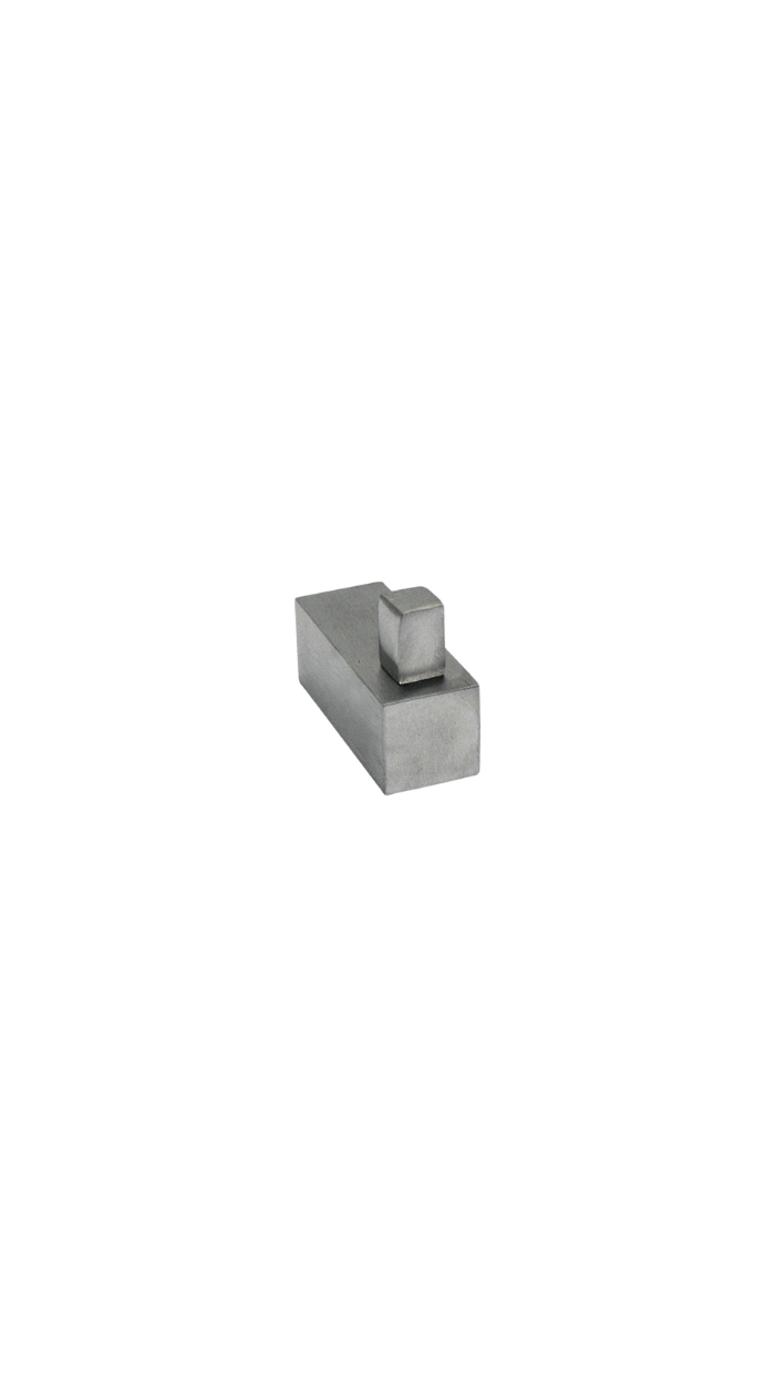 Crochet SQUARE Carré (INOX-Mate)
