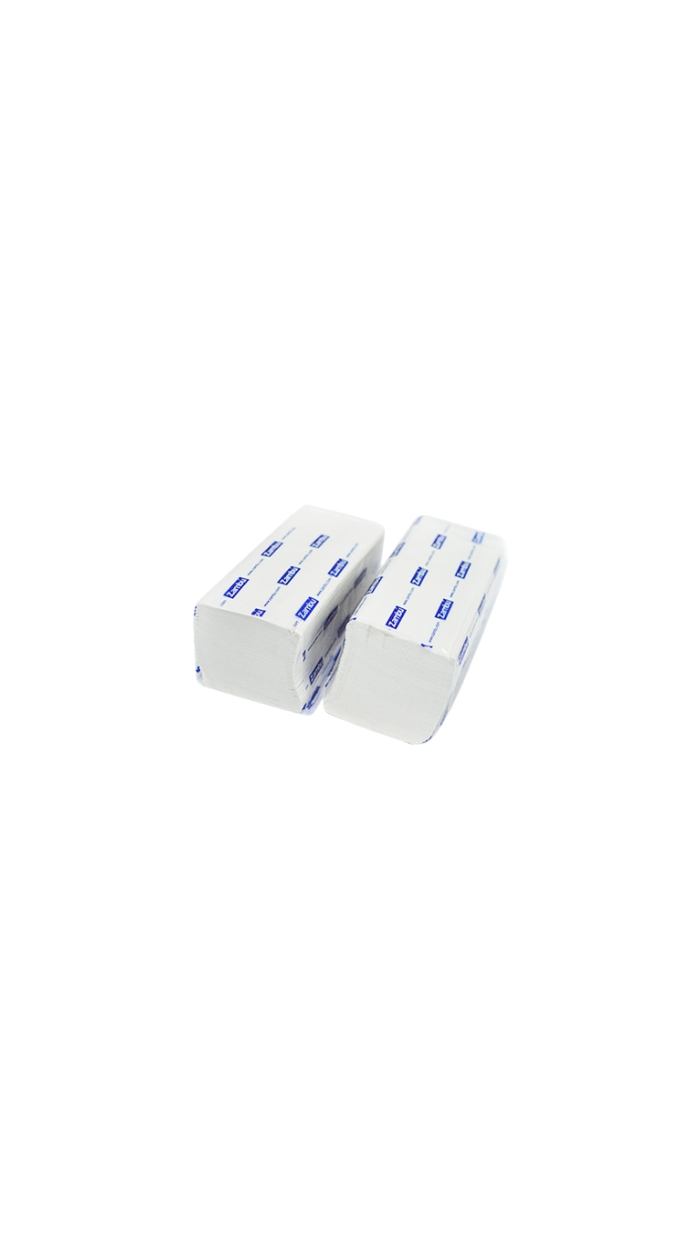 200 Serviettes "ECOLOGIQUES" en ZIG ZAG