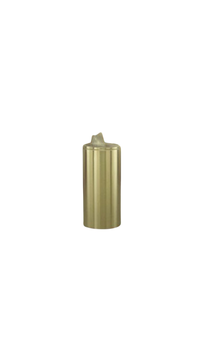 Poubelle ronde "ELITE" en INOX (70x30cm)