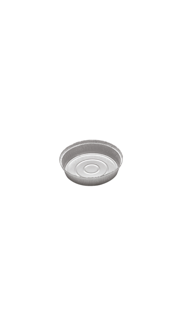 100 Barquettes "RONDE" avec couvercle 980ml (205x36)