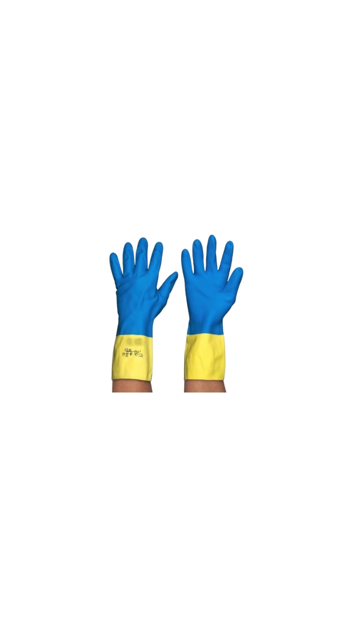 Gants en Néoprène "Bi-Couleur" intérieur coton