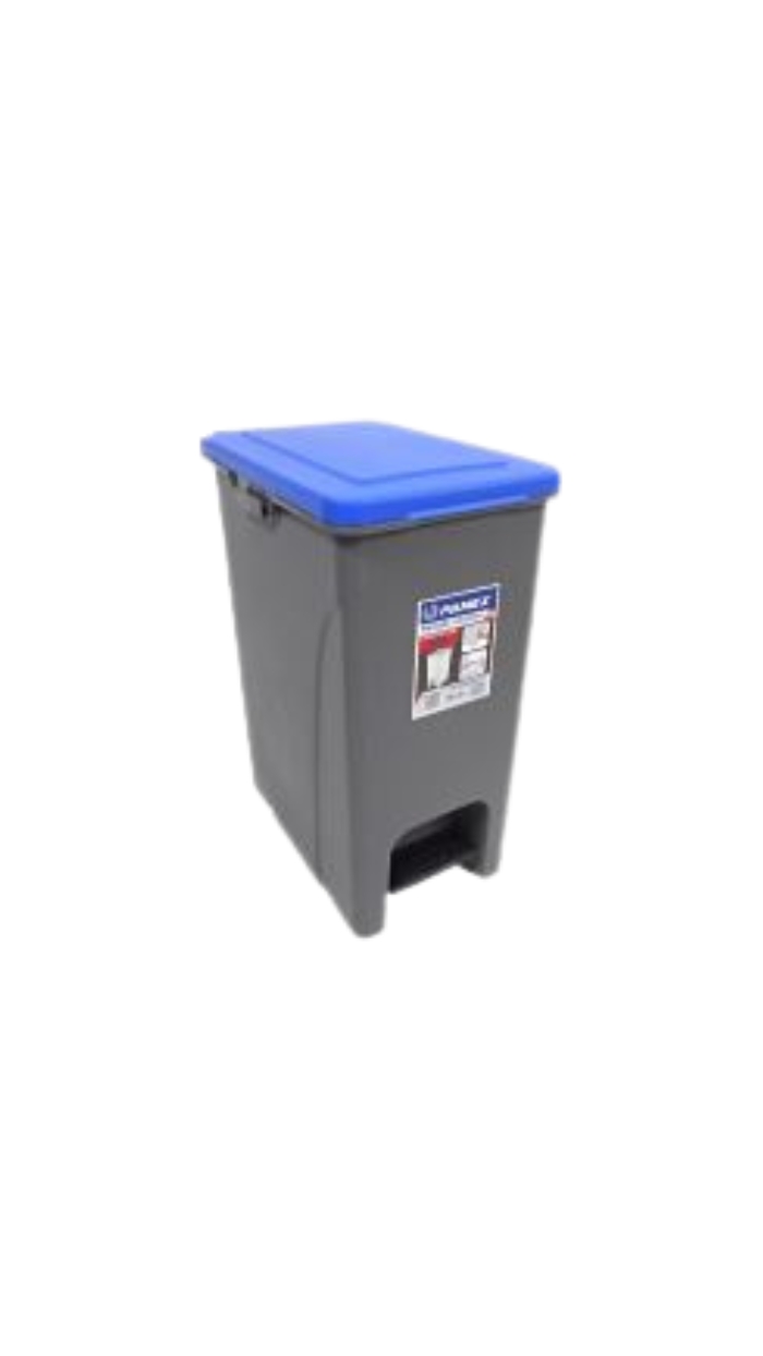 Poubelle à pédale avec couvercle (30L)