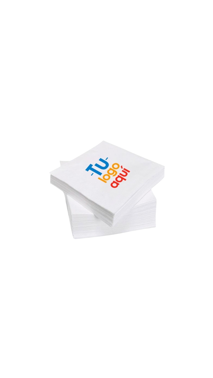 100 Serviettes 20x20 (personnalisée) "RR ICE"
