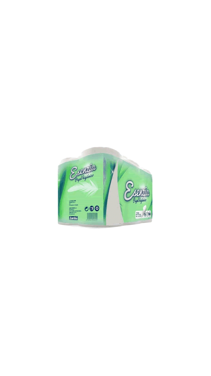 108 Rouleaux hygiéniques domestiques ZAMBU R-14 (7513)
